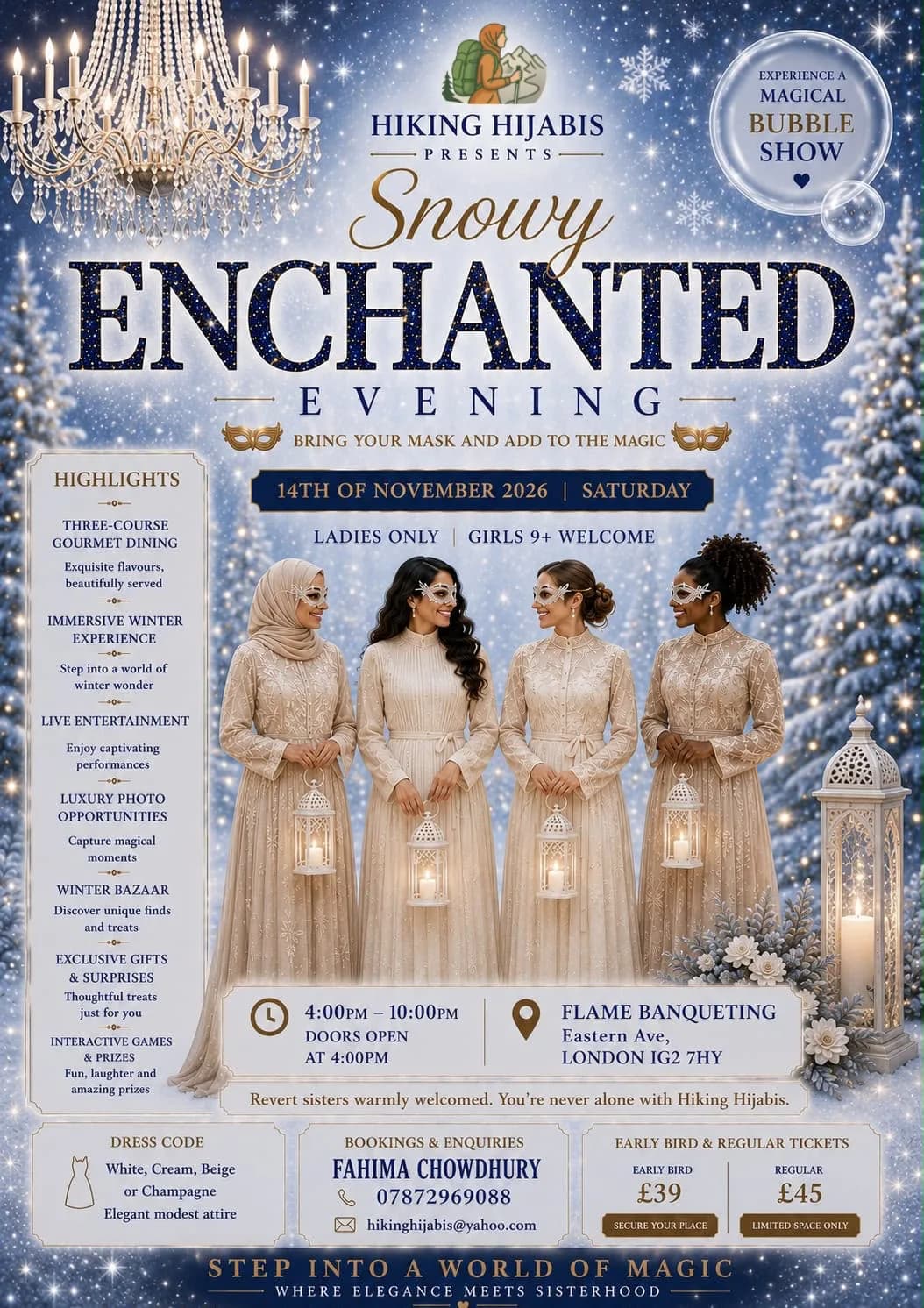 The Snowy Enchanted Evening poster