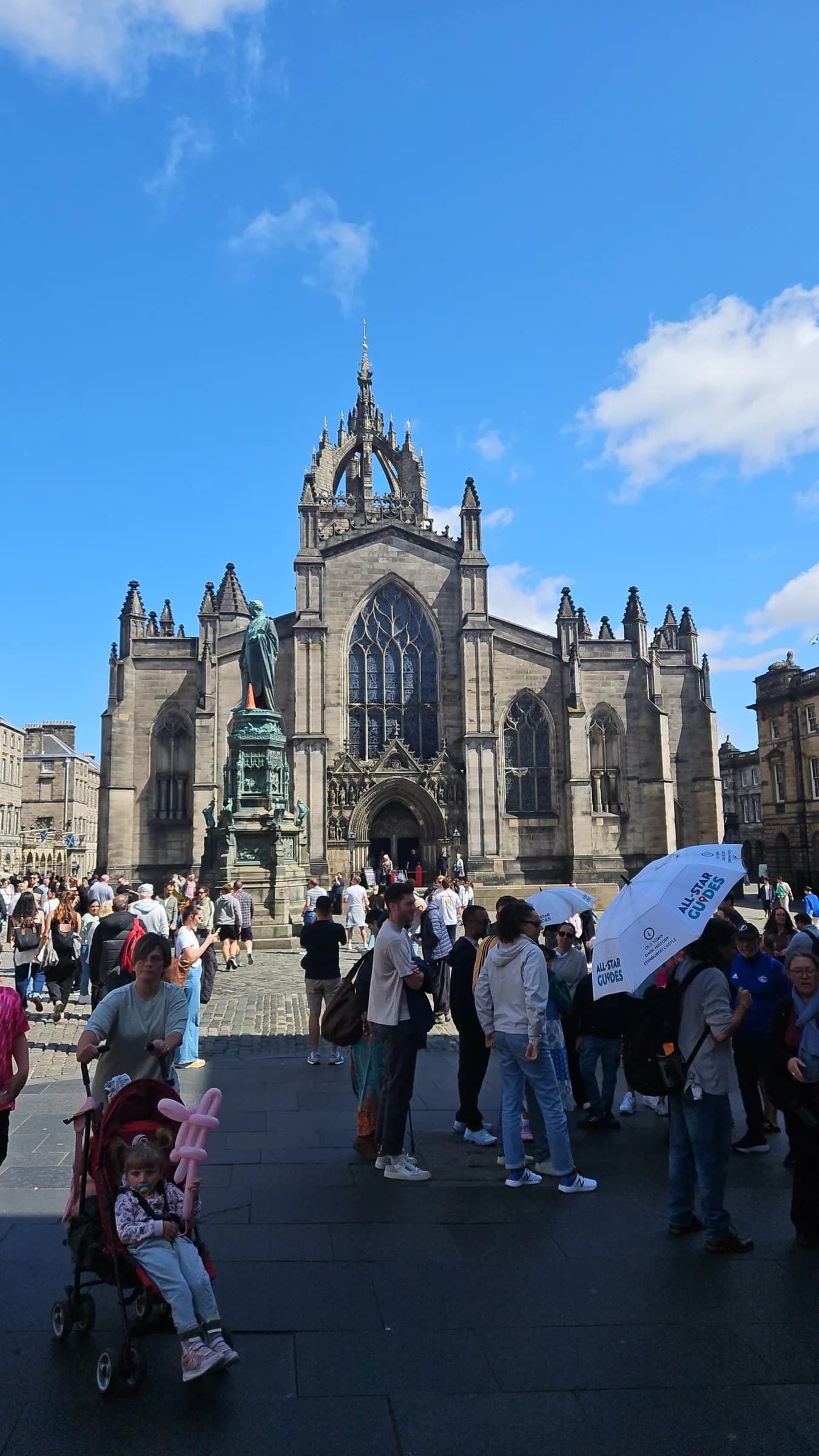 St Giles' Cathedral on Edinburgh's Royal Mile