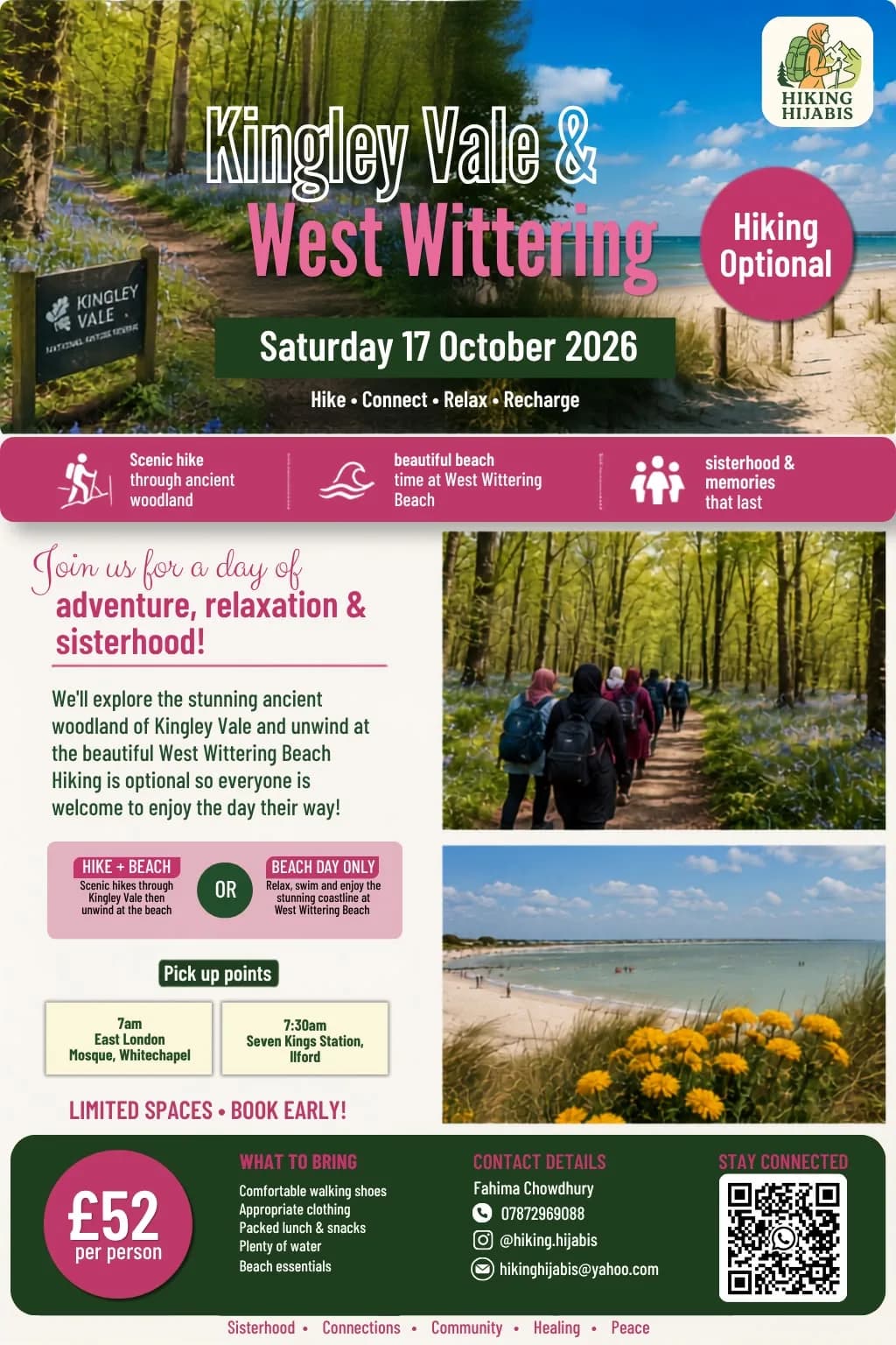 The Kingley Vale and West Wittering poster
